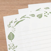 Midori Leaves Letter Writing Set
