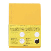 Half Year Yellow Notebook