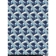 Great Wave Flat Sheet Wrap