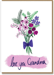 Mothers Day Greeting Card Love You Grandma