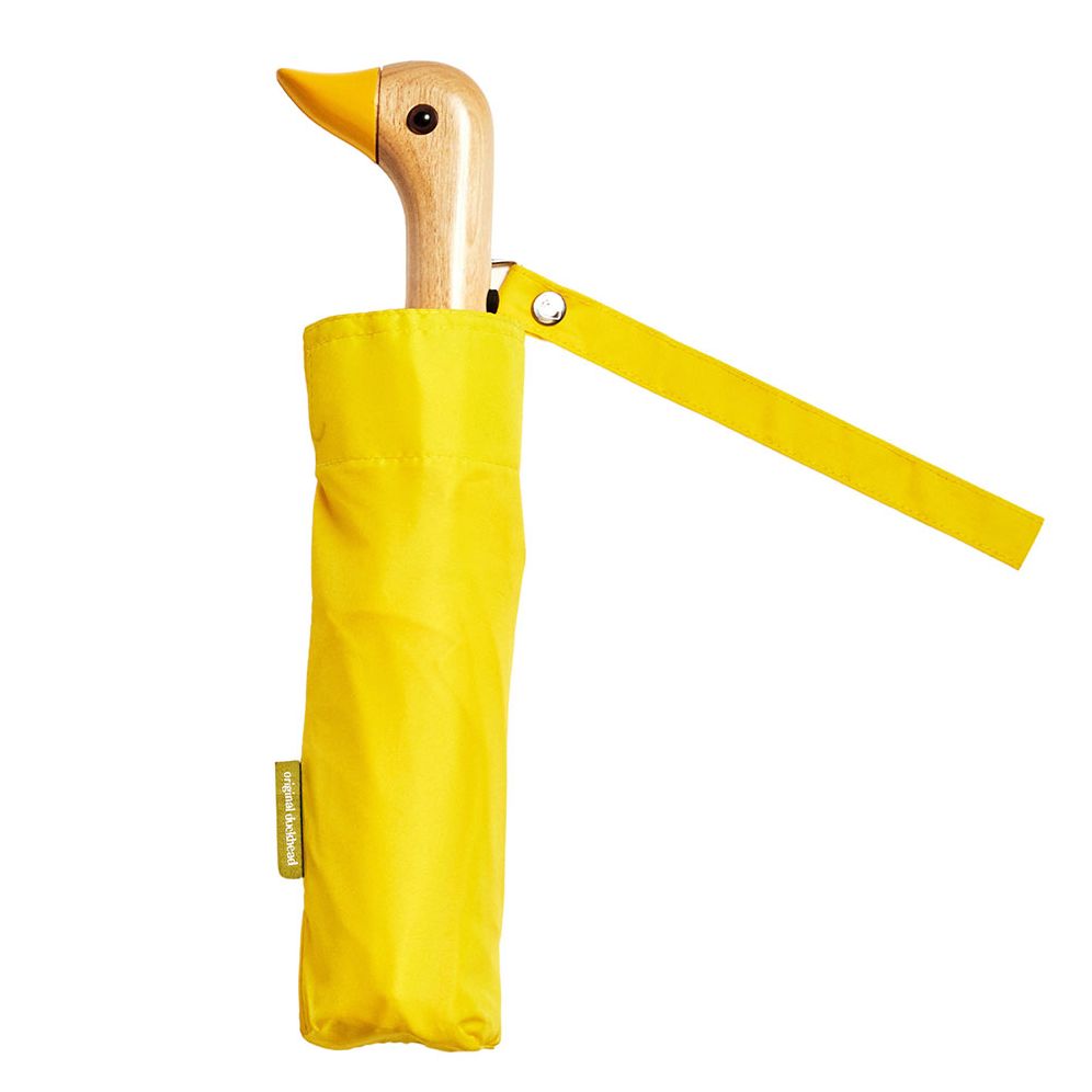 Yellow Compact Eco Friendly Umbrella
