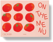 Tomato On Menu Weekly Meal Planner Red
