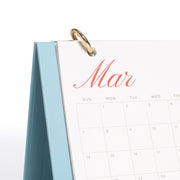 2027 Dewdrop Daydream Spiral Desk Calendar
