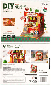 DIY Miniature House Cocoa Shop