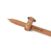 Legami Teddy Bear Erasable Gel Pen - Red Ink