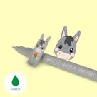 Legami Set of 4 Erasable Gen Pens - Farm Animals