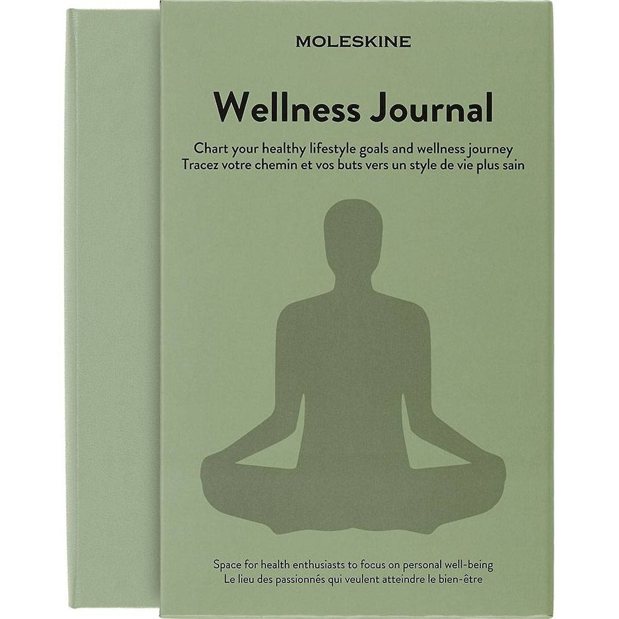 Moleskine Passion, Wellness Journal, Large, Boxed/Hard Cover (5 x 8.25)