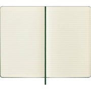 Moleskine Notebook, Large, Ruled, Myrtle Green, Hard (5 x 8.25)