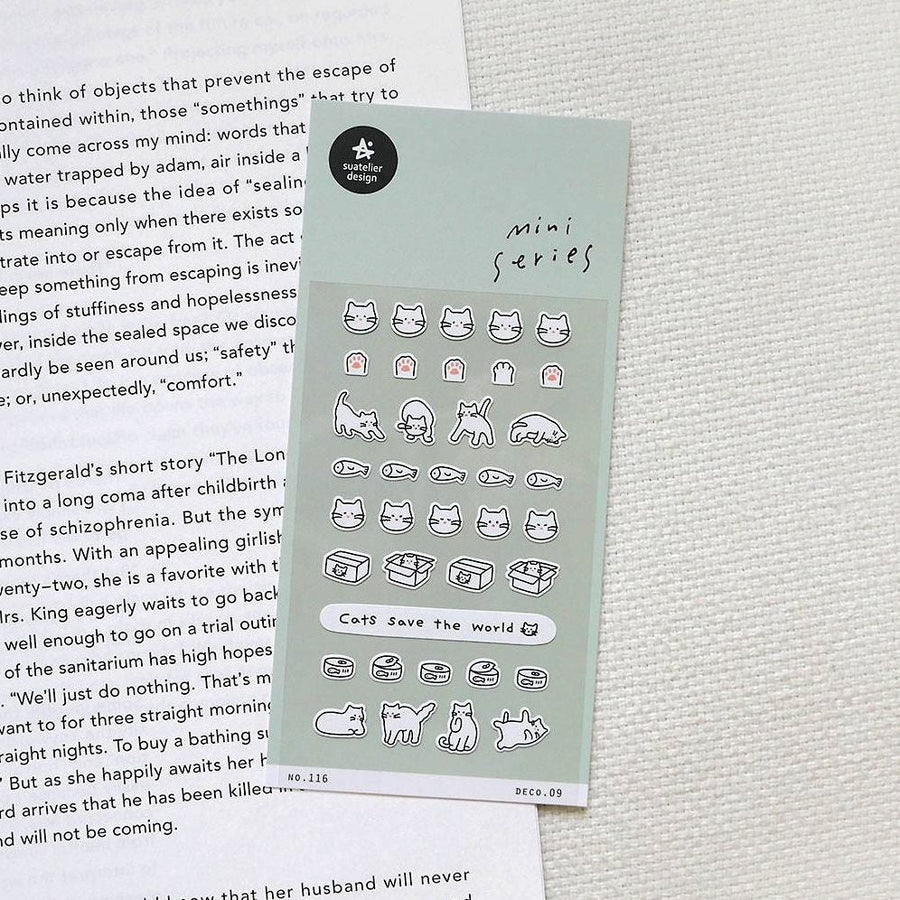 Mini Cat Stickers