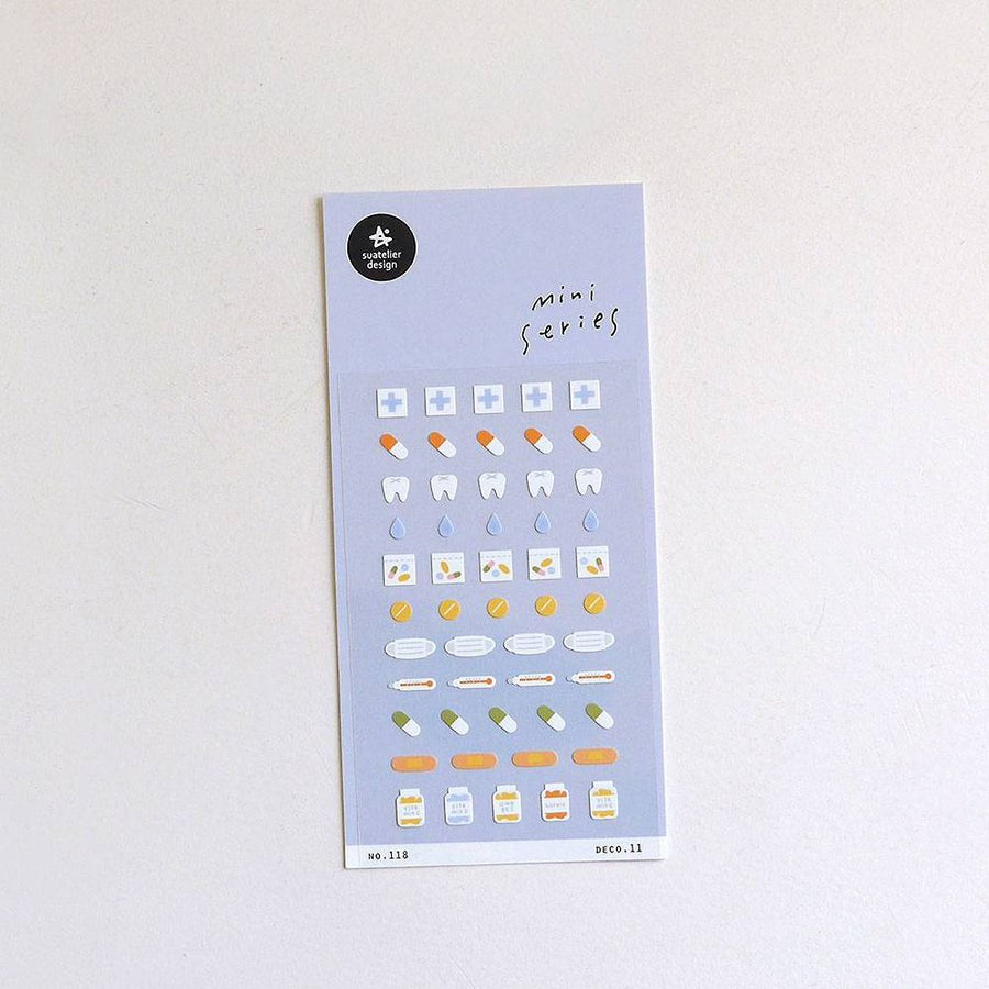 Suatelier Design Mini Stickers Health