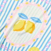 Satin Lemon Scarf