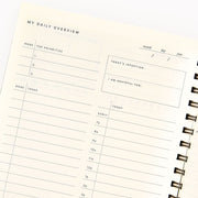 Sand Grid Paper Wasp Daily Planner