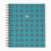 Teal Diamond Paper Wasp Daily Planner