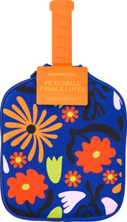 Bold Floral Pickleball Paddle Holder