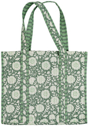 Quilt Tote- Green