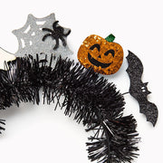 Halloween Tinsel Headband
