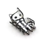 Skeleton Cat Hair Clip