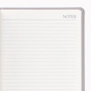 2026-2027 Paper Source Gray Lilac Leather 18-Month Monthly Pocket Planner