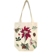 Christmas Botanical Tote Bag