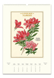 2026 Language of Flowers Wall Calendar