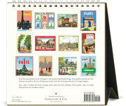 2027 Paris Desk Calendar