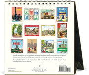 2027 Paris Desk Calendar