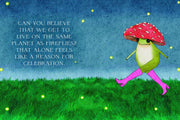 The Little Frog's Guide to Self-Care: Affirmations, Self-Love and Life Lessons According to the Internet's Beloved Mushroom Frog